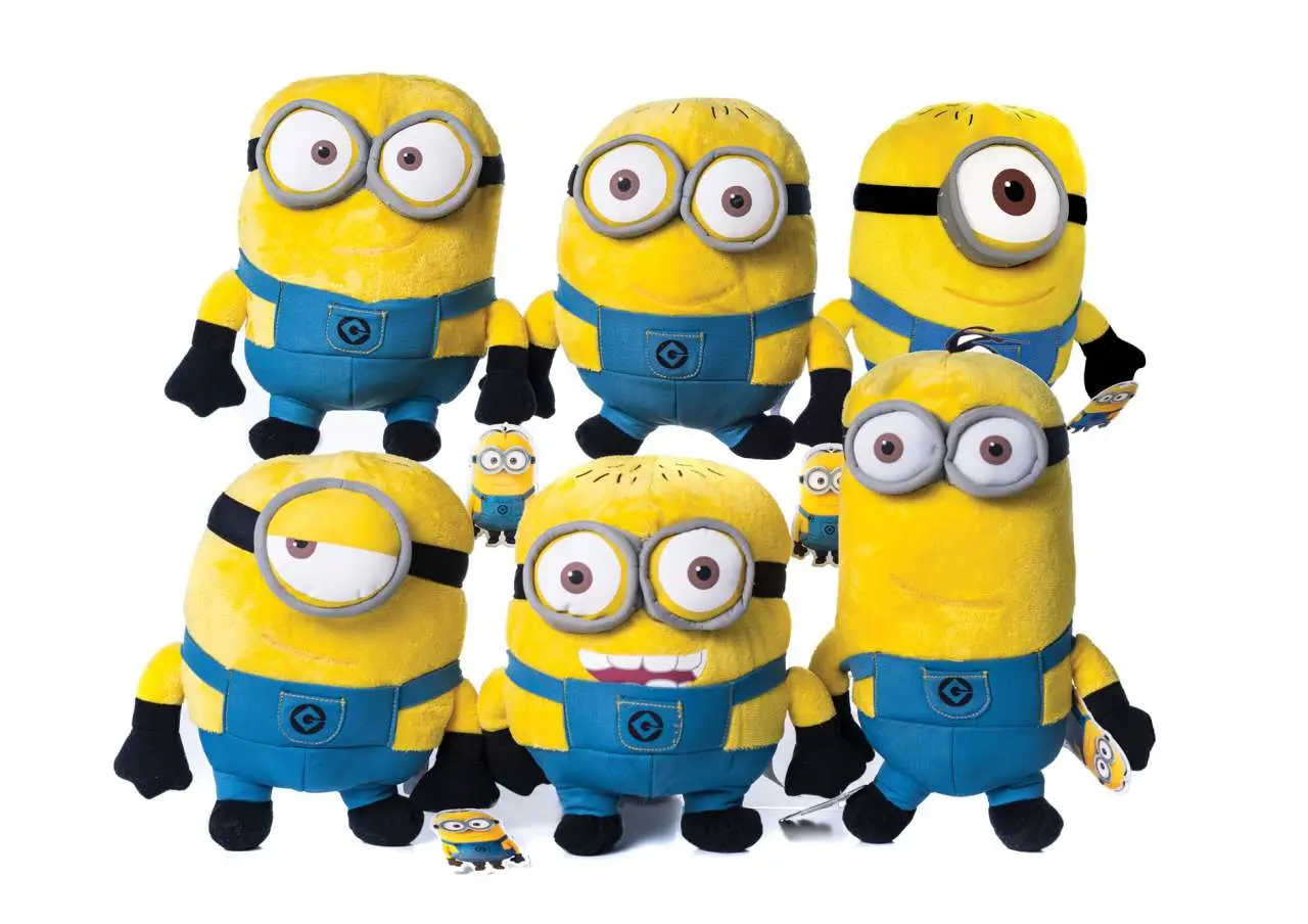 despicable me 2 minions 28cm gift set (6