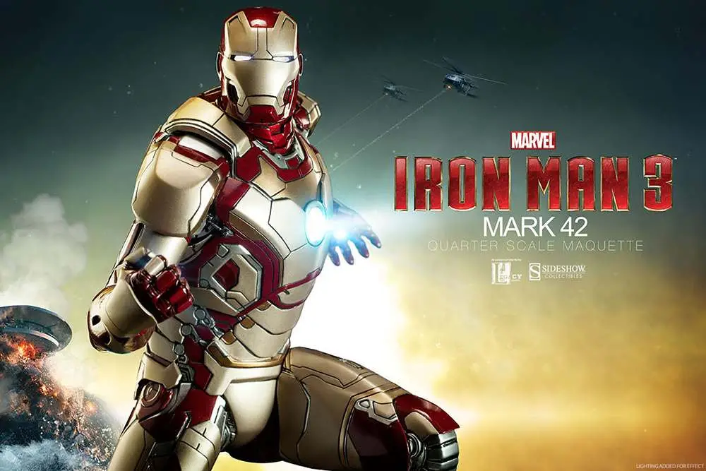 iron man mark 42 1/4 maquette