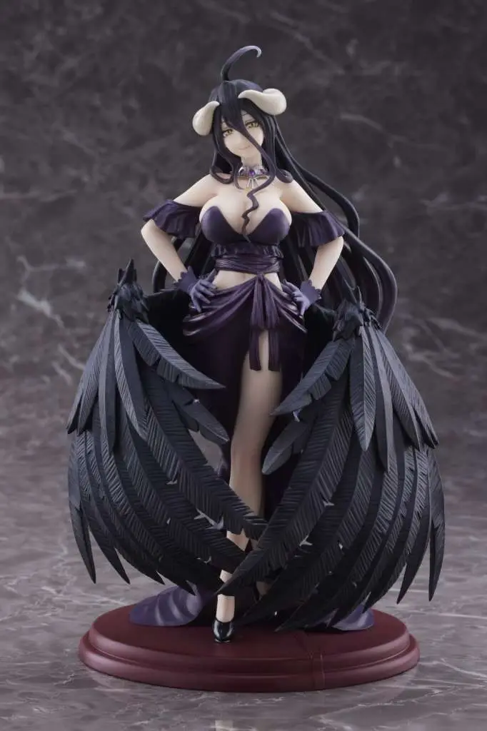 overlord albedo black dress amp+ figure