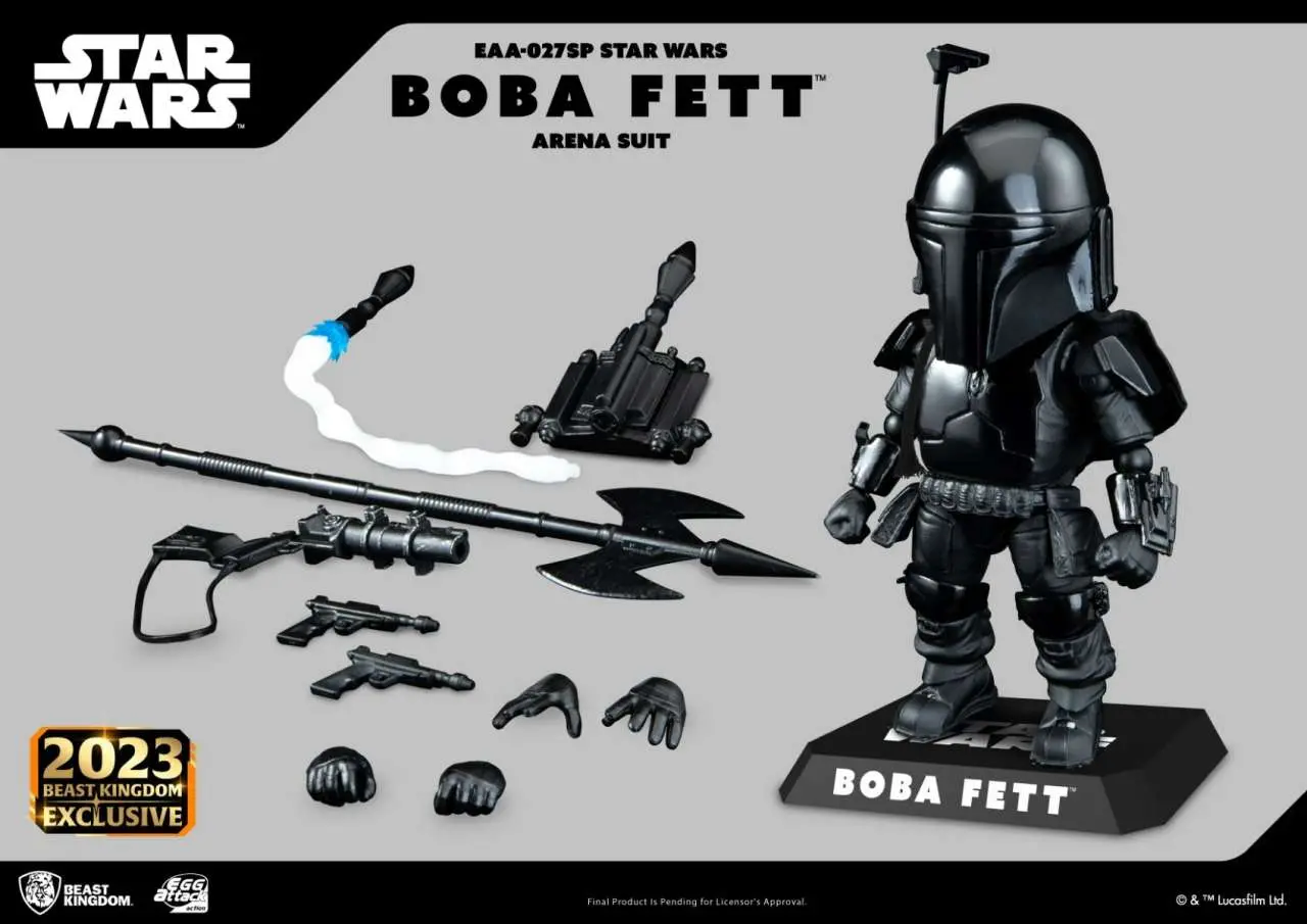 egg attack action star wars boba fett arena suit af