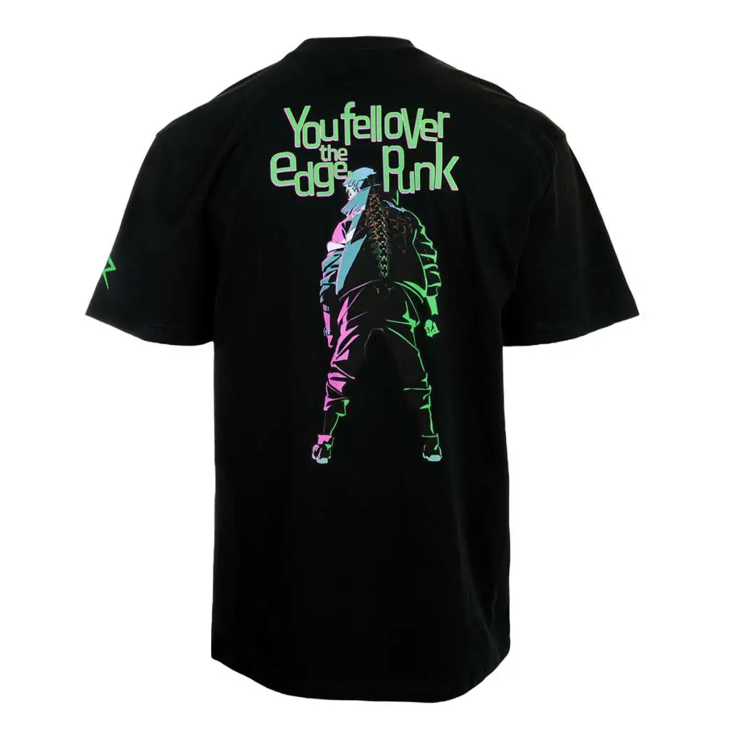 cyberpunk edgerunners neon punk t/s l