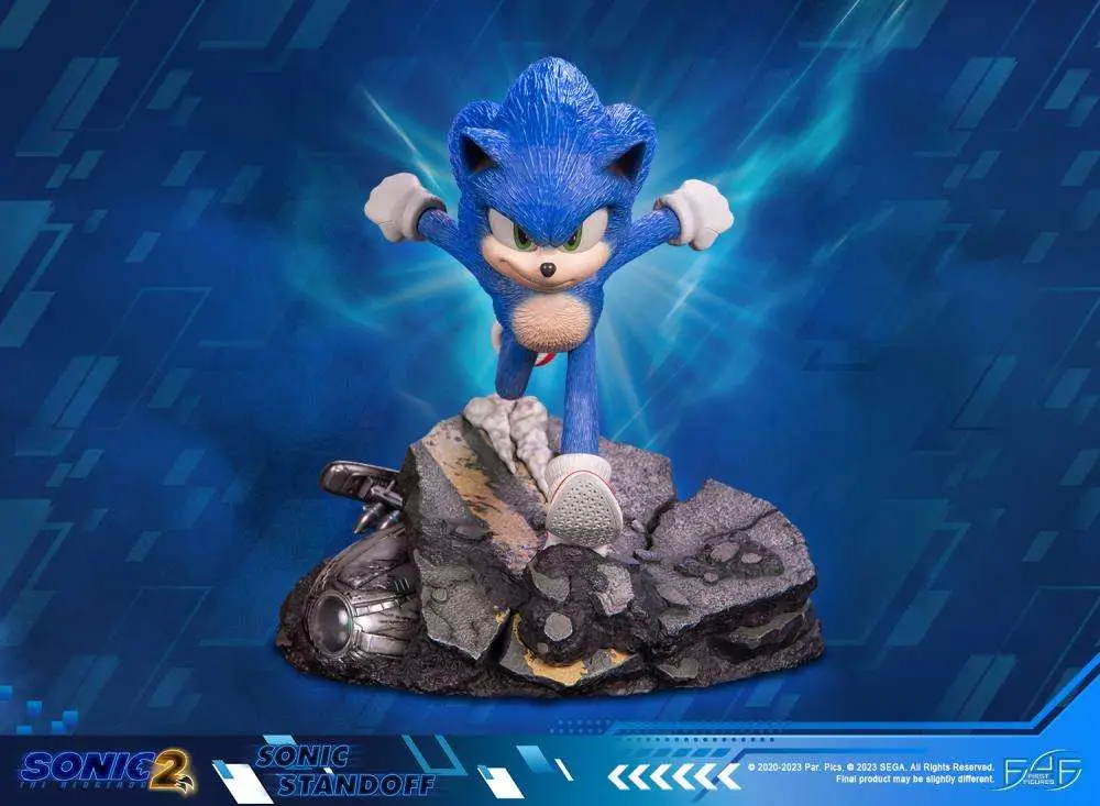 sonic 2 sonic standoff statue
