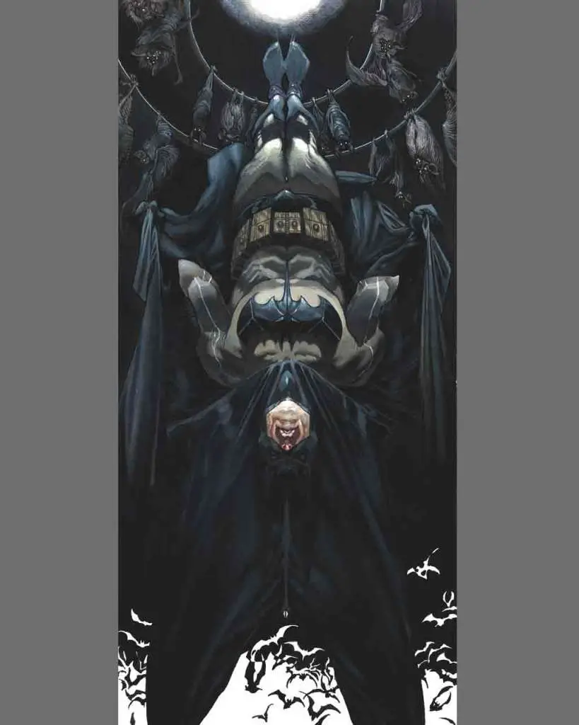 simone bianchi - batman's perspective - limited edition de luxe lytho