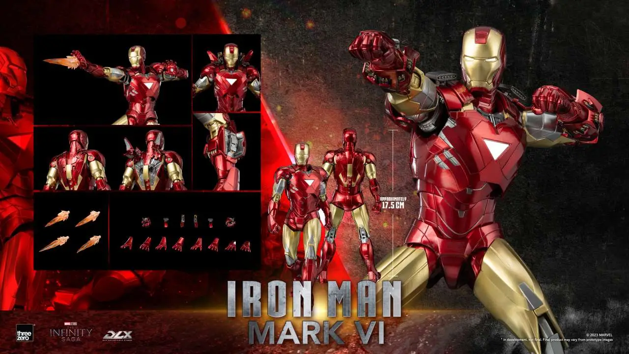 infinity saga dlx iron man mark 6 af
