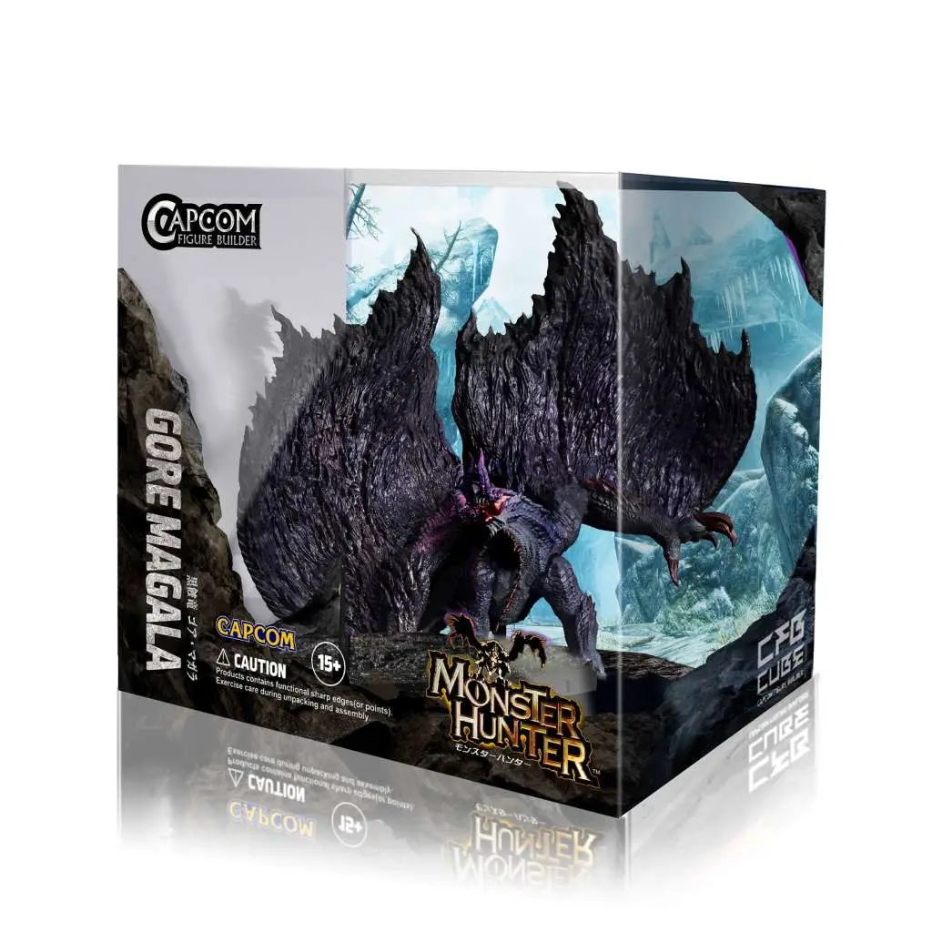 capcom monster hunter gore magala figure builder cube