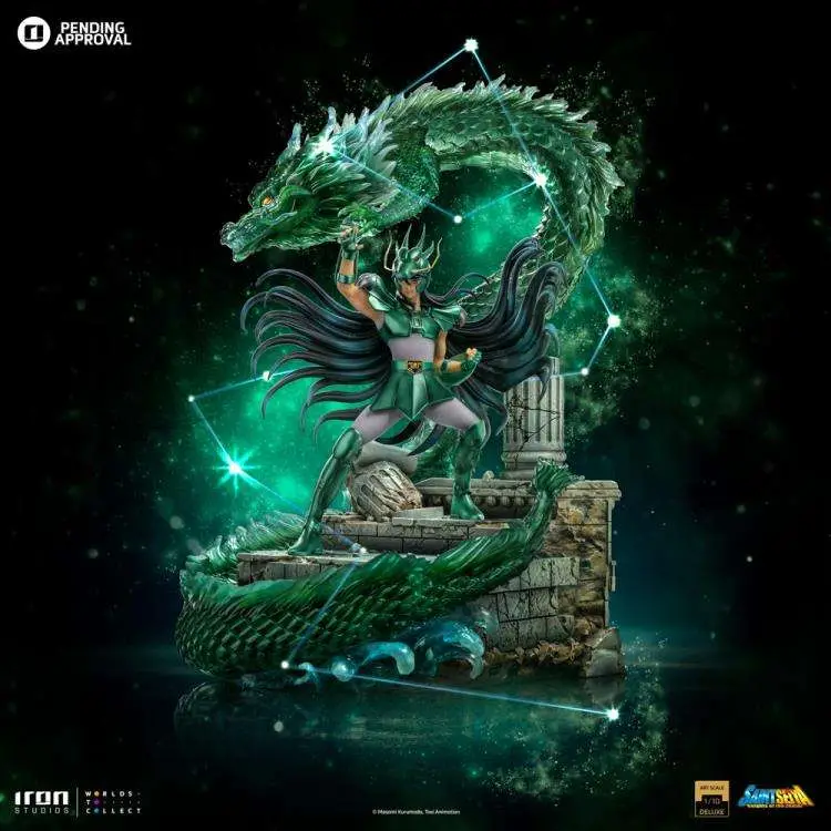 saint seiya dragon shiryu dlx 1/10 statue