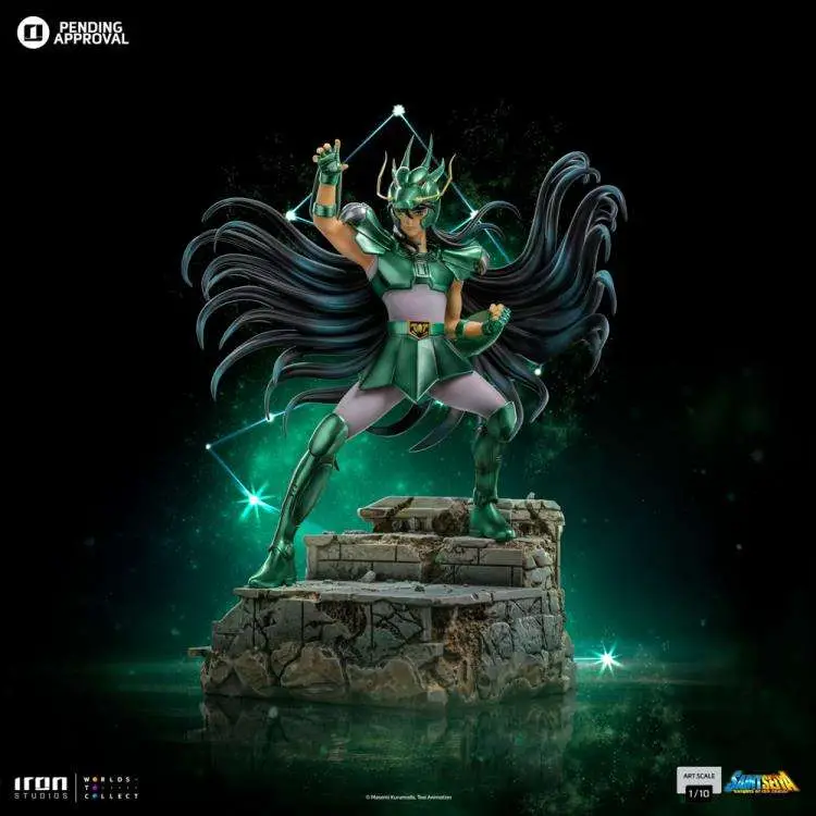 saint seiya dragon shiryu 1/10 statue