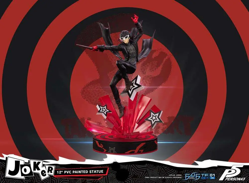 persona 5 joker pvc statue