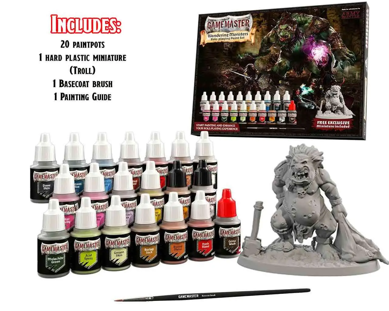 gamemaster: wandering monsters paint set