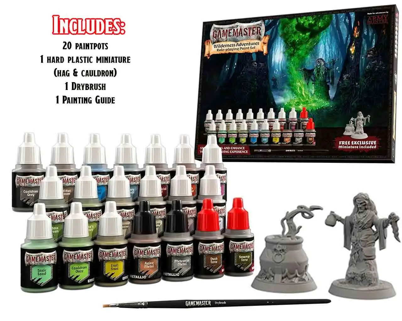 gamemaster wilderness adventures paint set