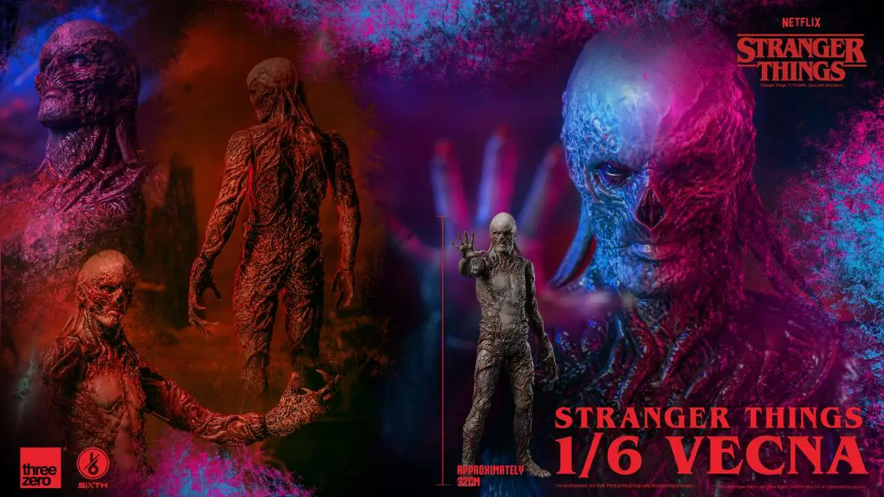 stranger things  1/6 vecna season 4 af