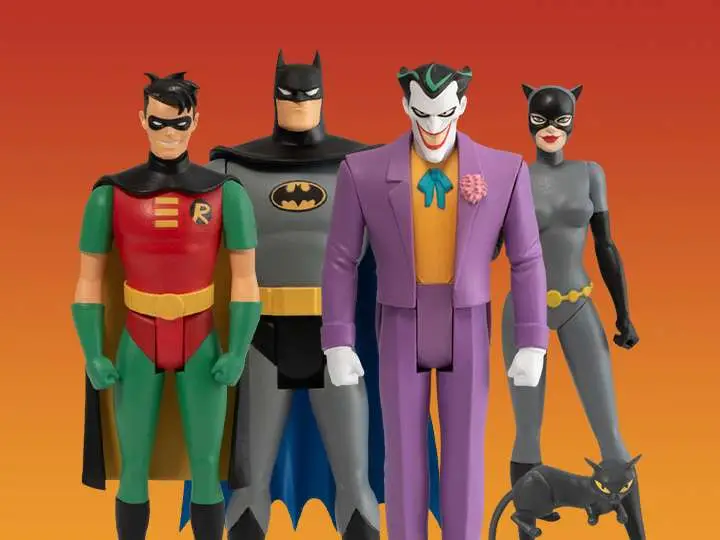5 points batman the animated serie action figure set(4)