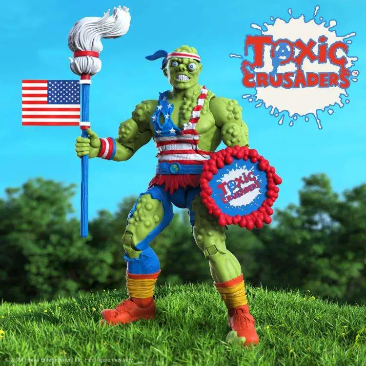toxic crusaders ultimates! toxie vintage toy america figure