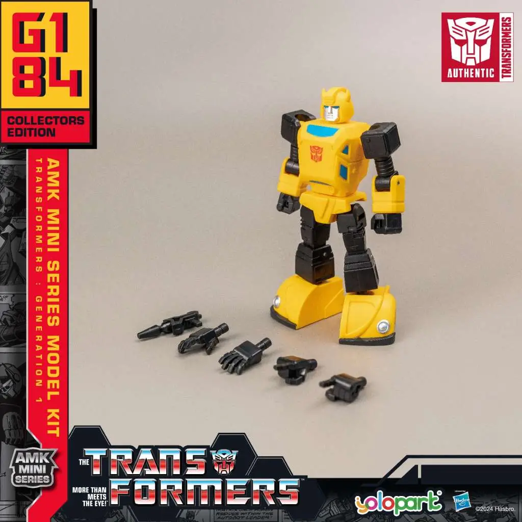 transformers genration one bumblebee amk mini model kit