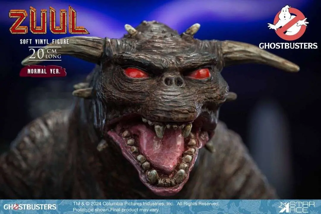 ghostbusters zuul soft-vinyl statue