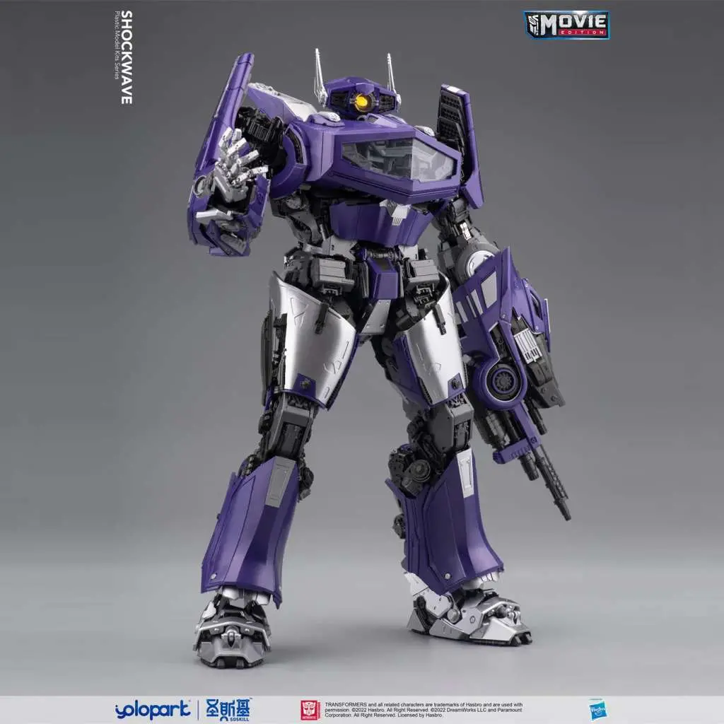 bumblebee the movie shockwave pmk model kit