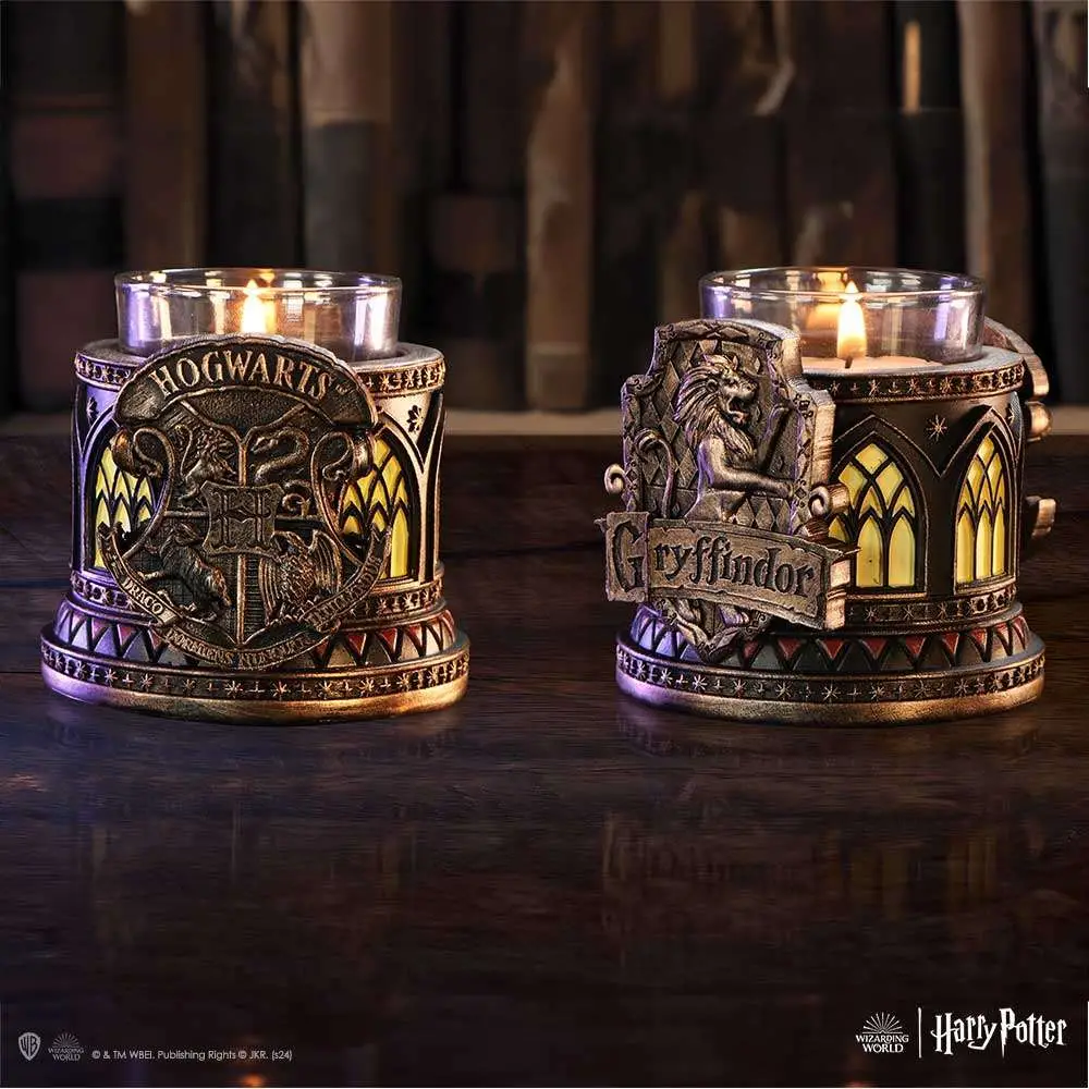 harry potter gryffindor house tea light holder