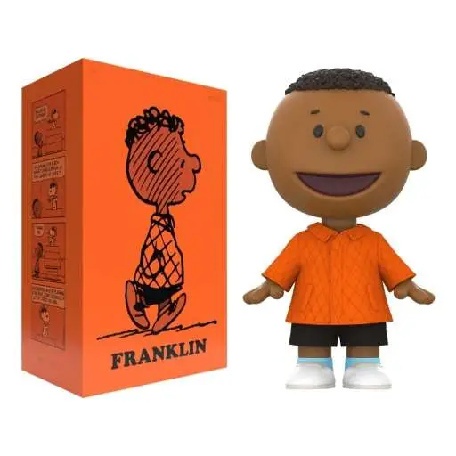 peanuts supersize vinyl figure franklin jacket