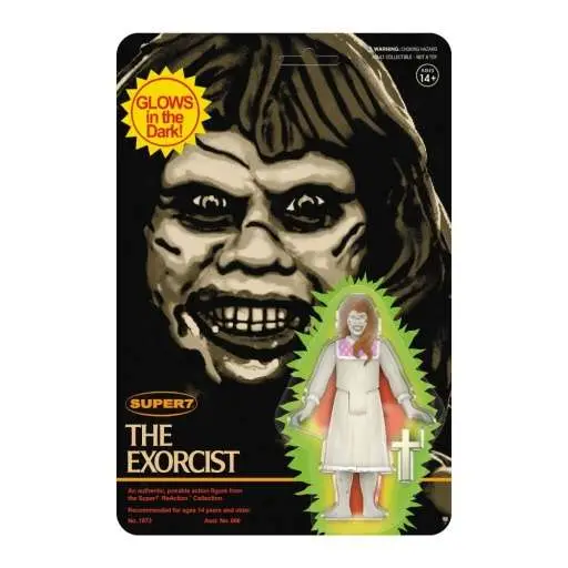 the exorcist reaction figures  regan monster glow