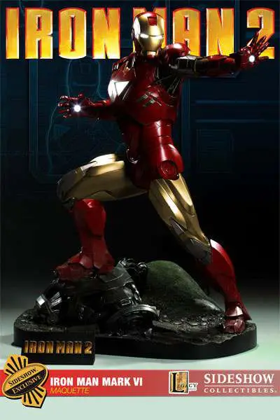 iron man mark 6 exclusive maquette