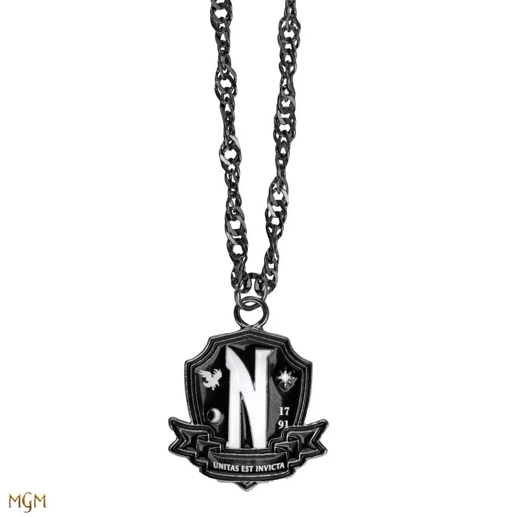 wednesday nevermore academy locket necklace