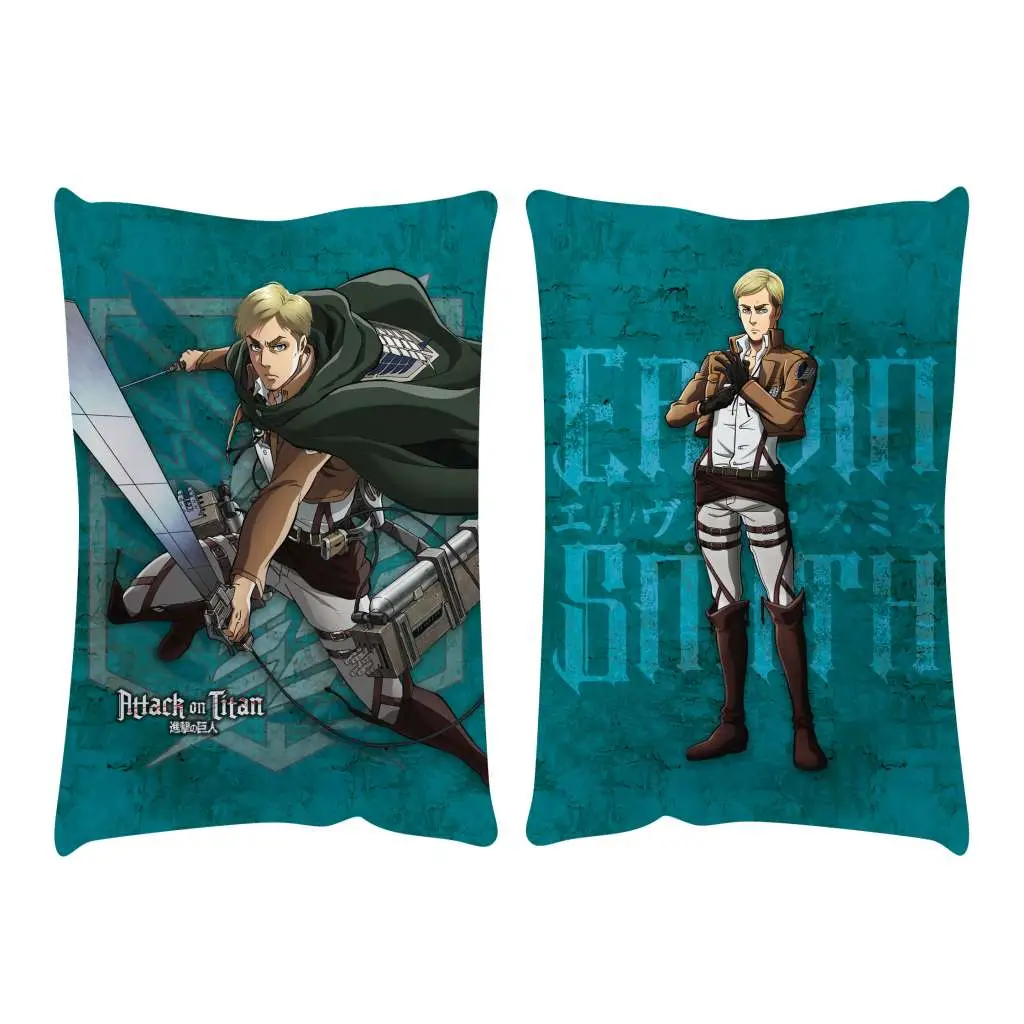 aot erwin smith hug size pillow