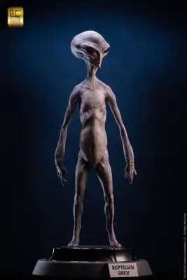 Reptilian Grey Maquette By Steve Wang Statue