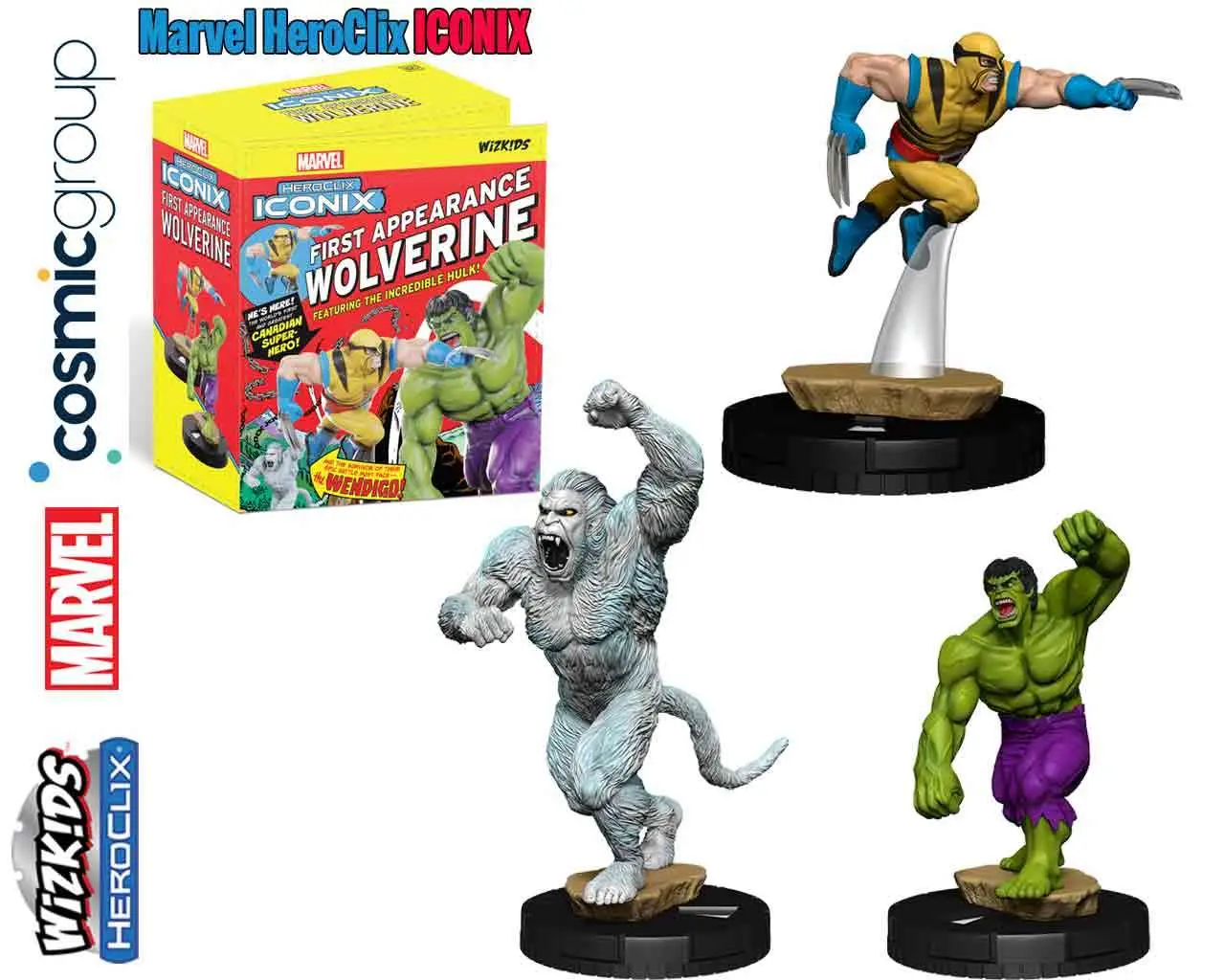 marvel heroclix iconix: first appearance wolverine