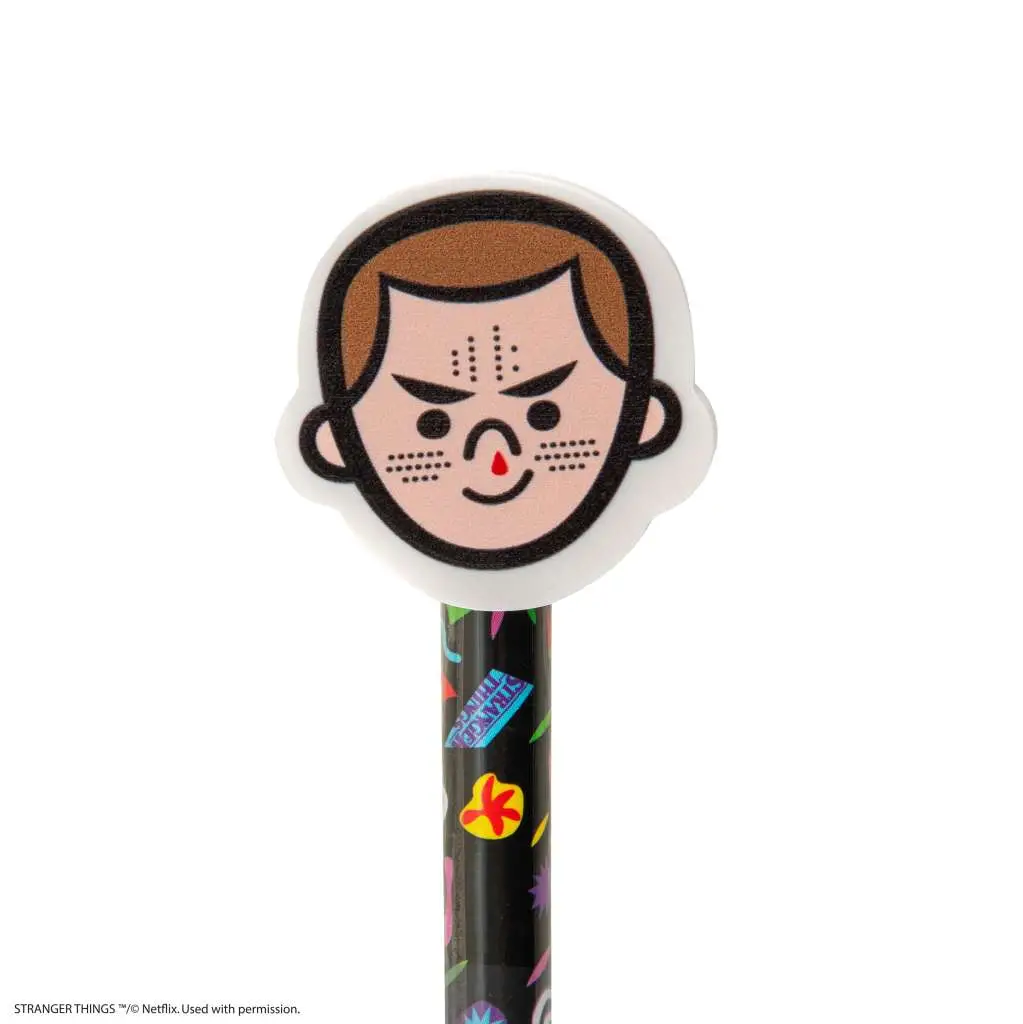 stranger things eleven pencil with eraser