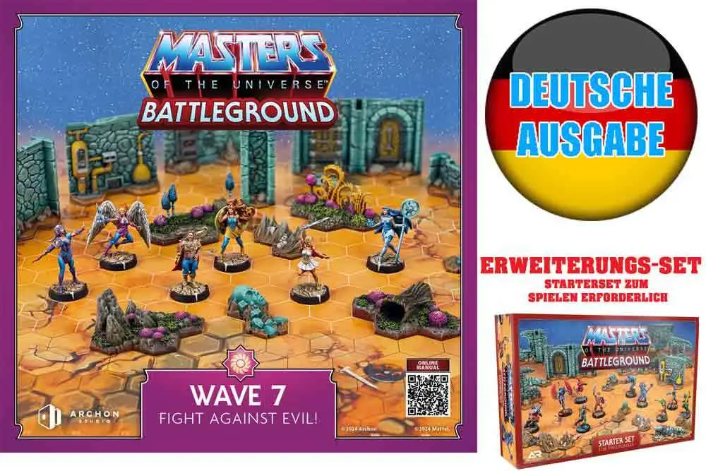 masters of the universe battleground
wave 7: the great rebellion
deutsche version