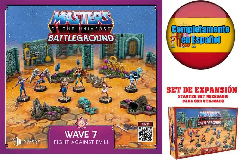 masters of the universe battleground
wave 7: the great rebellion
versiÓn espaÑola