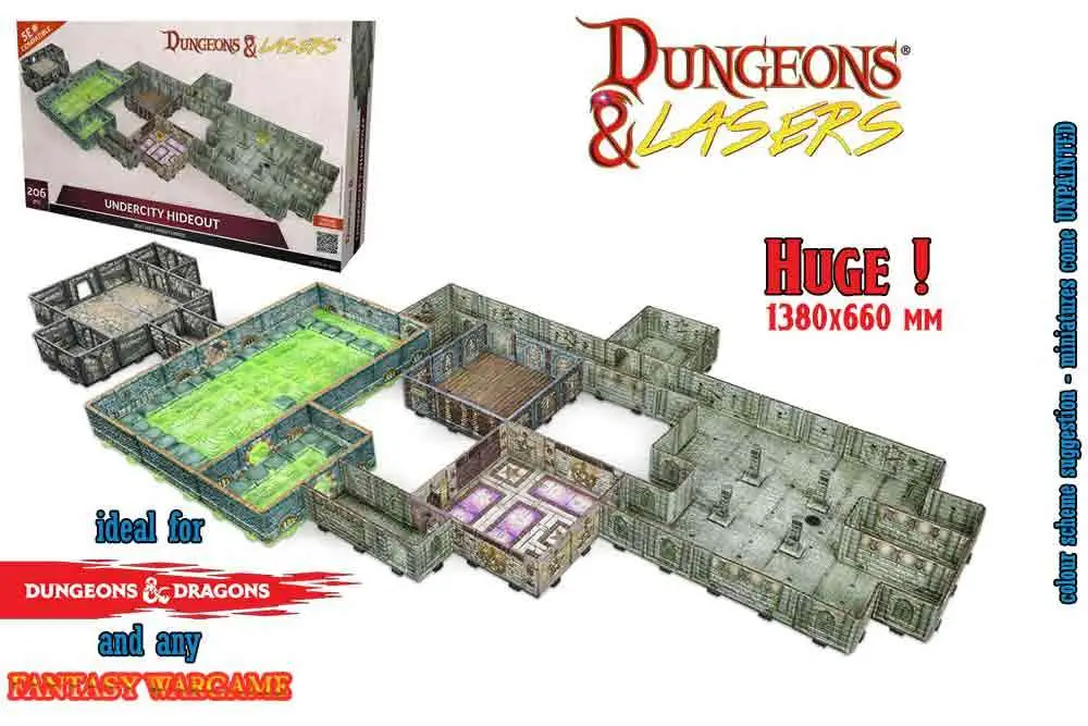 dungeons & lasers: undercity hideout