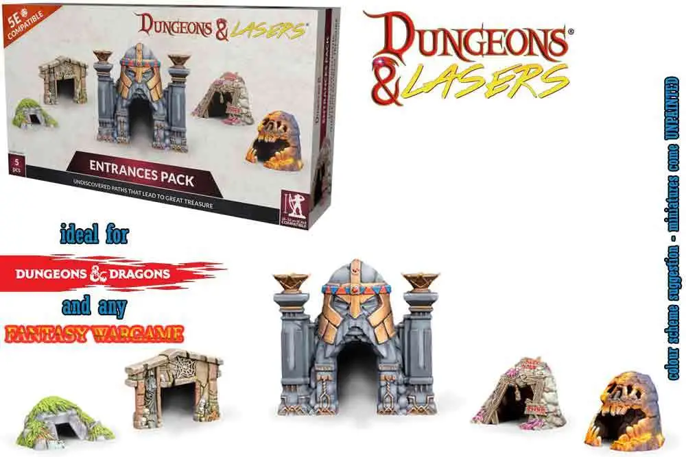 dungeons & lasers: entrances pack