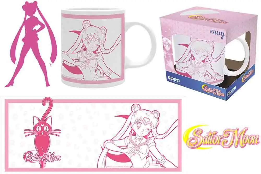 sailor moon sailor moon & luna mug