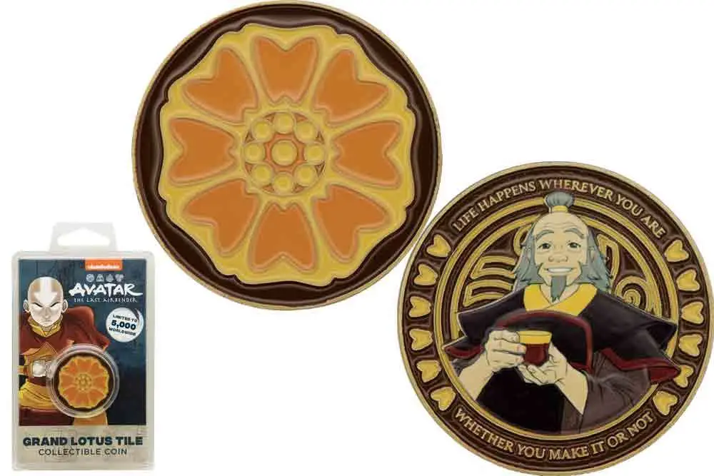 avatar the last airbender - limited edition collectible coin