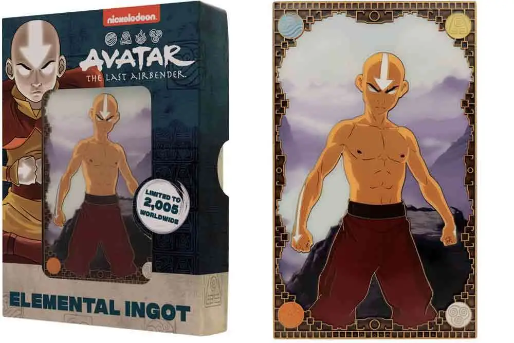 avatar the last airbender - limited edition aang ingot