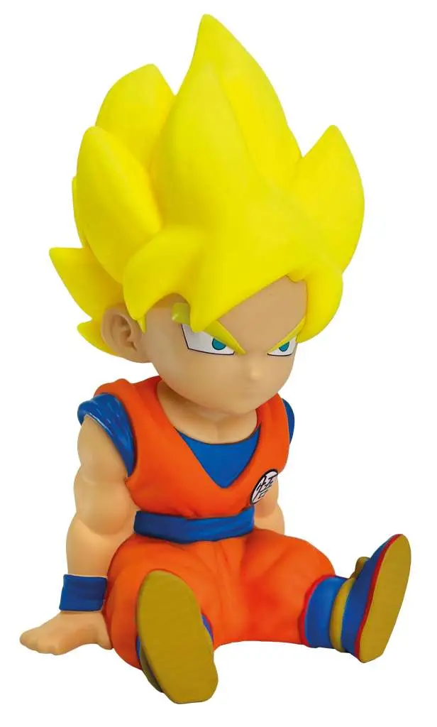 dragon ball son goku super saiyan money bank