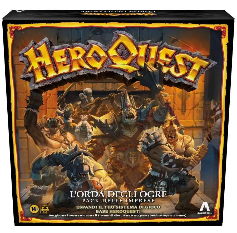heroquest l'orda degli ogre