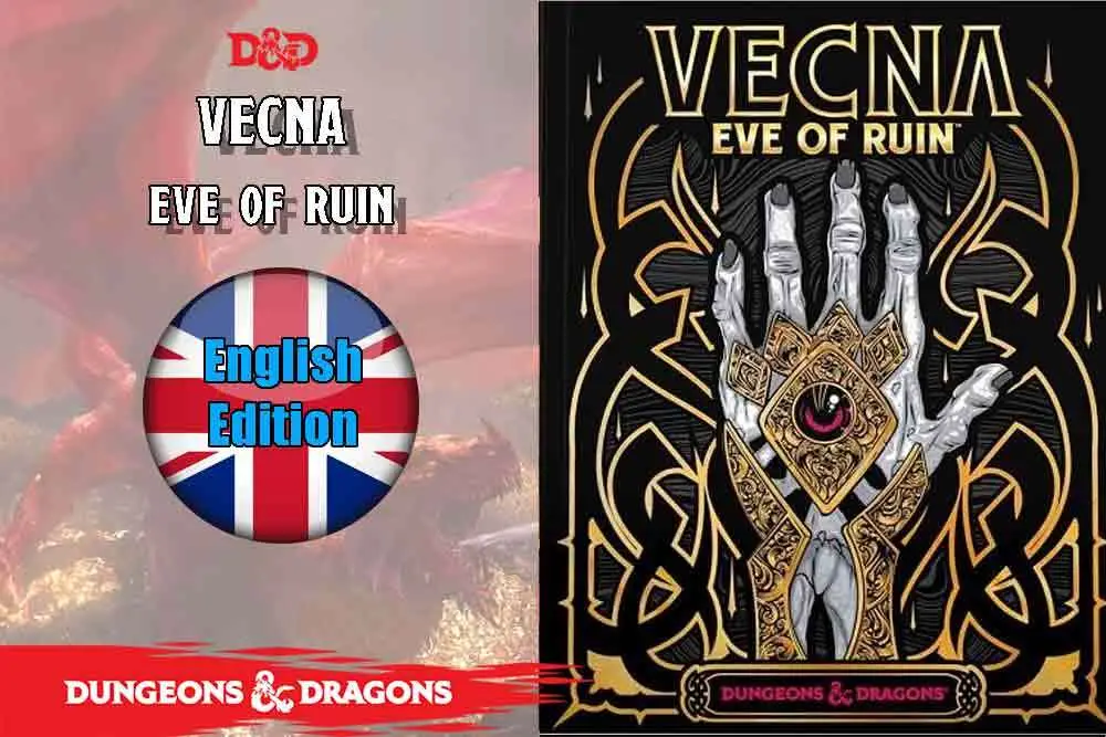 dungeons & dragons rpg adventure vecna: eve of ruin - eng (alternate cover)