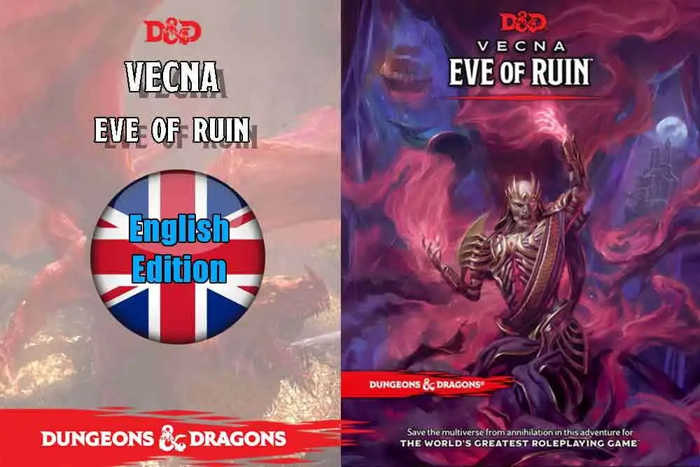 dungeons & dragons rpg adventure vecna: eve of ruin - eng