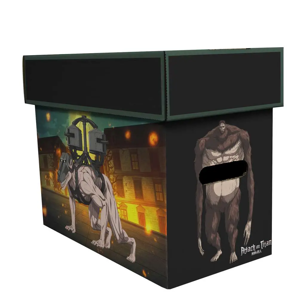 attack on titan titans collector box