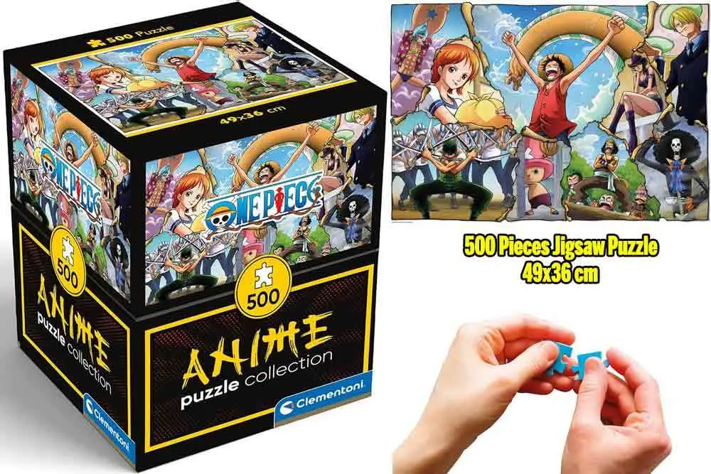 anime puzzle collection - cube500
one piece: the crew - jigsaw puzzle 500 pcs