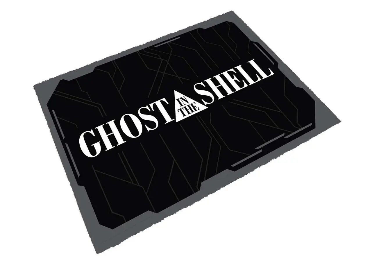 ghost in the shell 60x40 cm logo doormat