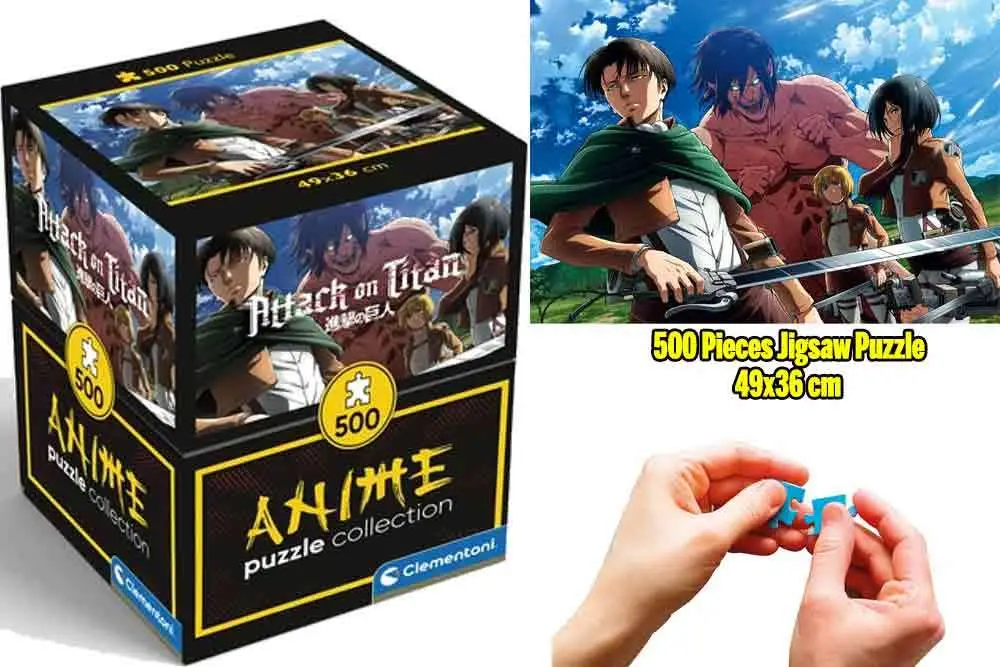 anime puzzle collection - cube500
attack on titans: group - jigsaw puzzle 500 pcs