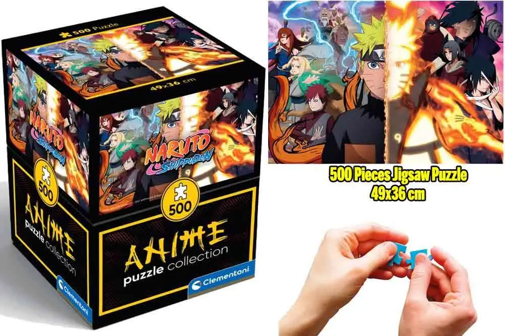 anime puzzle collection - cube500
naruto: fire - jigsaw puzzle 500 pcs