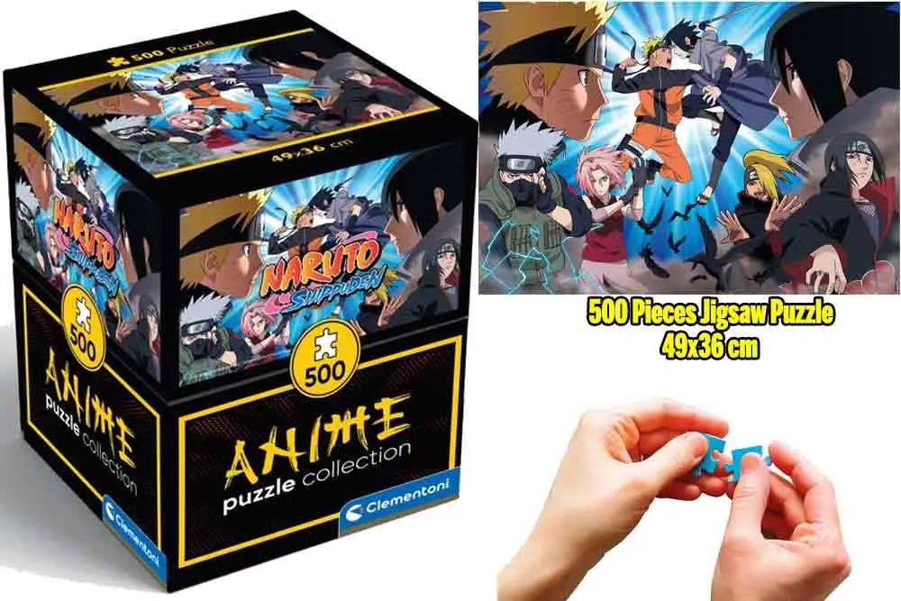 anime puzzle collection - cube500
naruto: confrontation - jigsaw puzzle 500 pcs