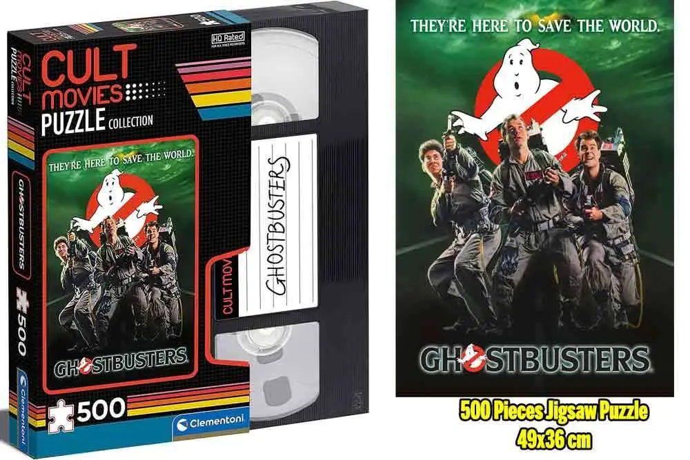 cult movies puzzle collection - ghostbusters - jigsaw puzzle 500 pcs