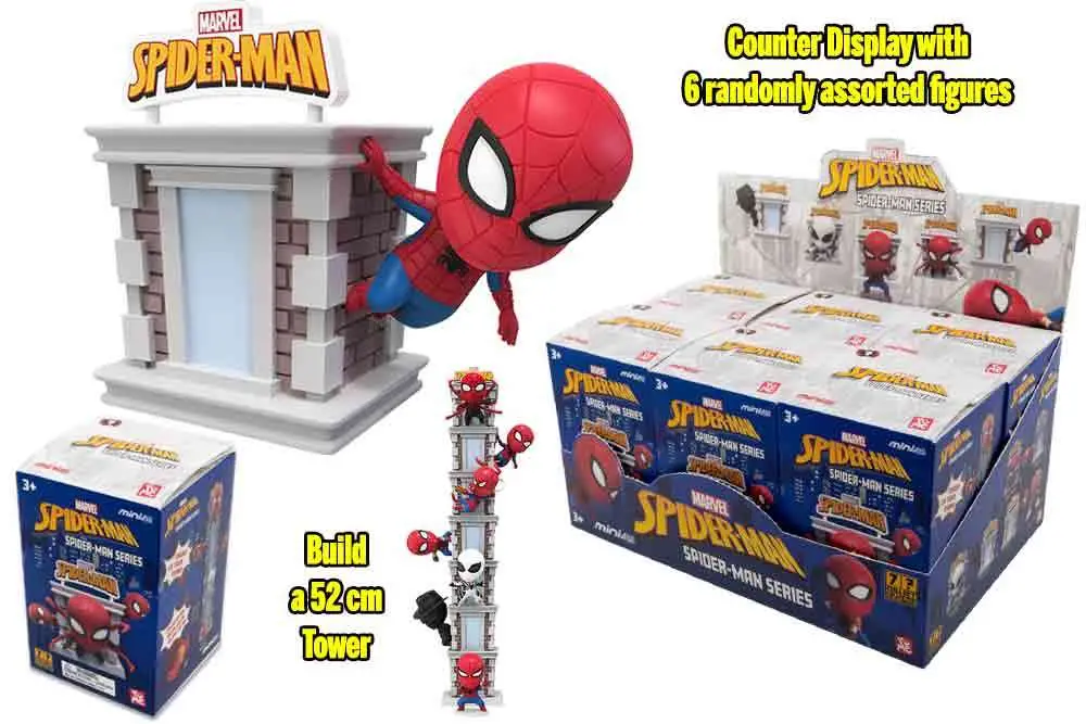 yume hero box - spider-man tower series display (6)