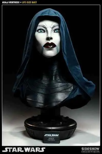sw asajj ventress lifesize bust