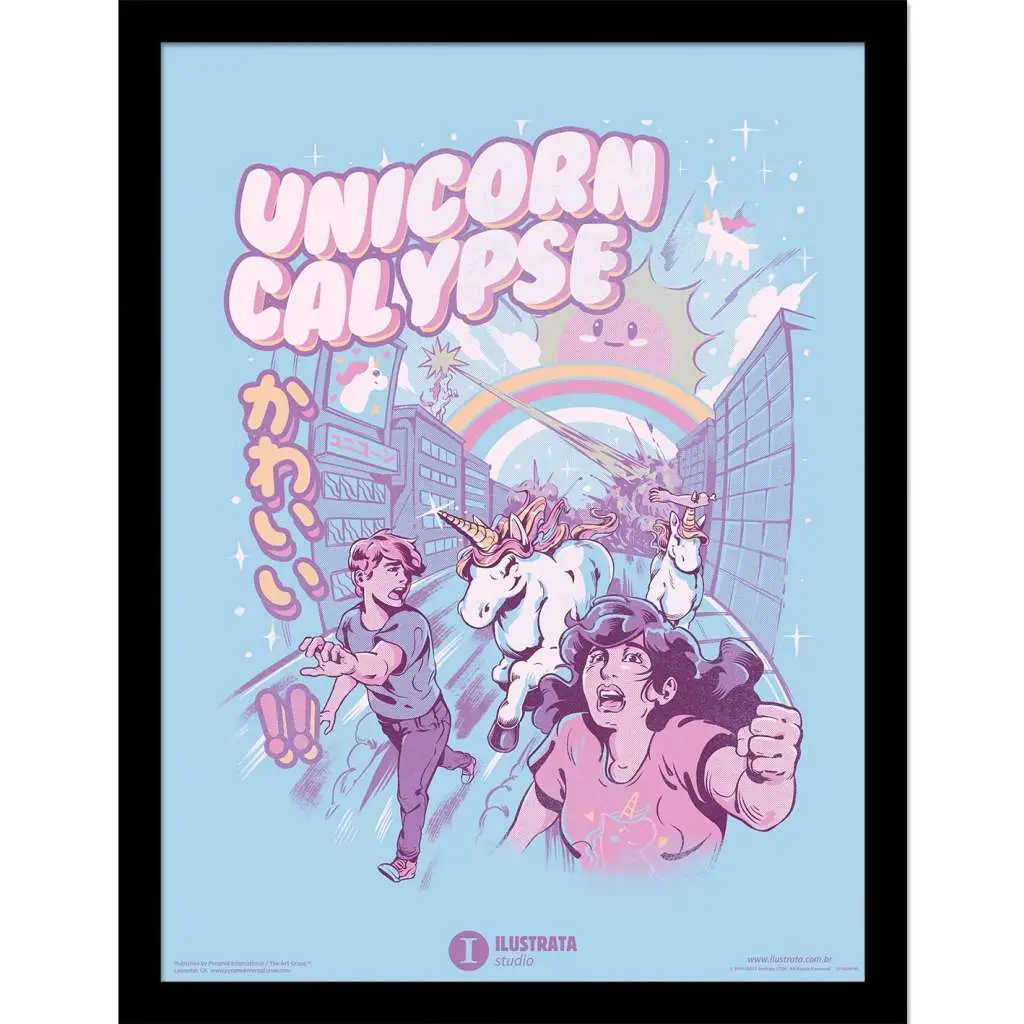 ilustrata unicorncalypse collector print